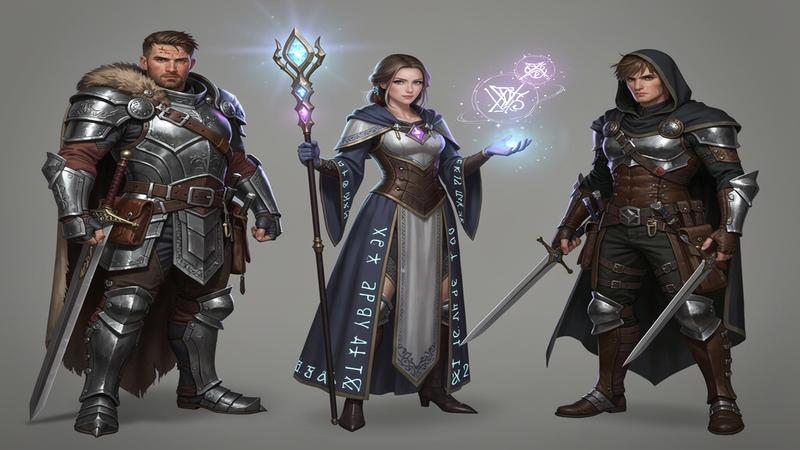Character design comparison across different AI art tools