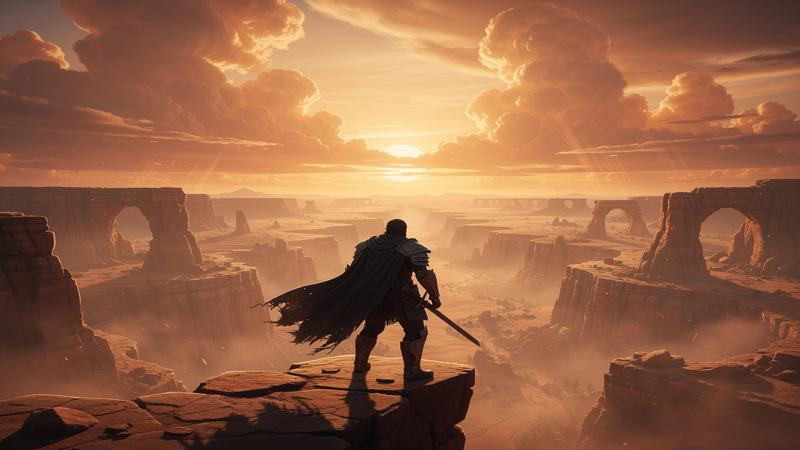 Crimson Desert open world landscape