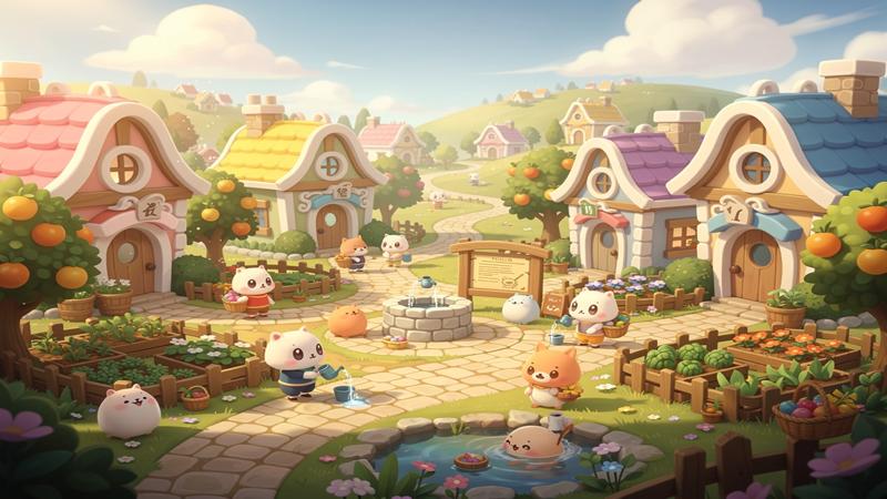 Pokemon Pokopia cozy life simulation village