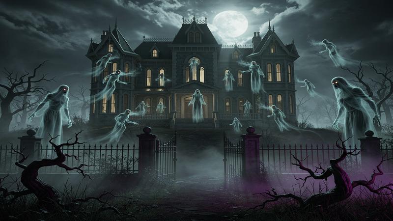 Ghost Master: Resurrection launch - haunted mansion with supernatural spirits