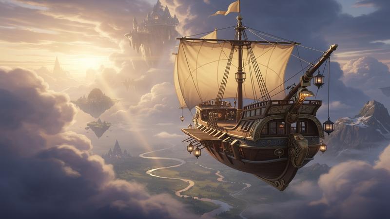 Everwind Early Access - skyship sandbox survival game