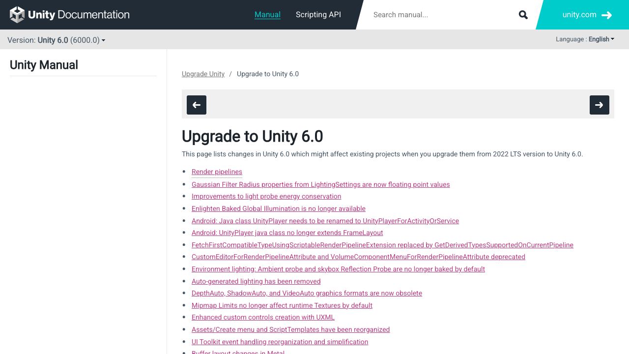 Unity 6 upgrade guidance turns editor updates into a QA checklist