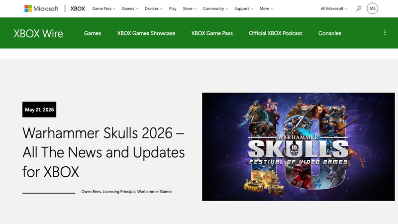 Warhammer Skulls 2026 turns one showcase into a full platform week