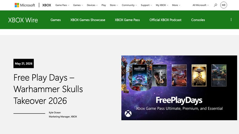 Free Play Days turns Warhammer Skulls into a hands-on weekend