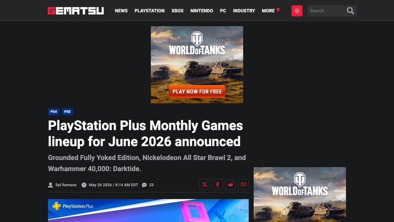 PlayStation Plus June lineup brings Deus Ex, God of War, and Samurai Shodown