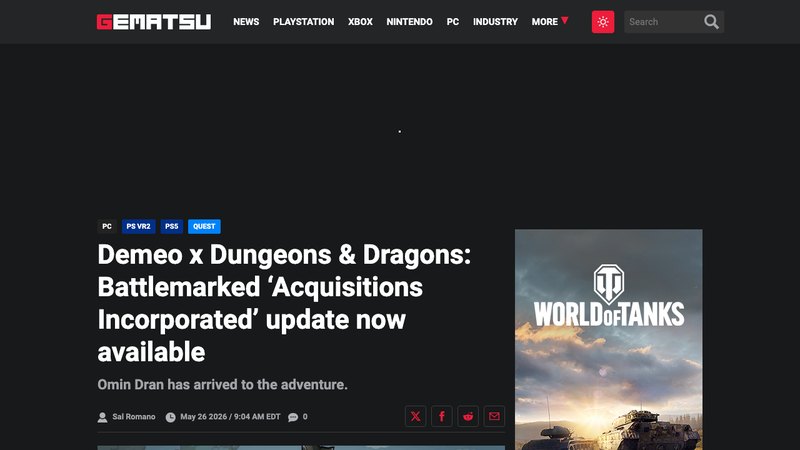 Demeo x Dungeons & Dragons update opens Acquisitions Incorporated content