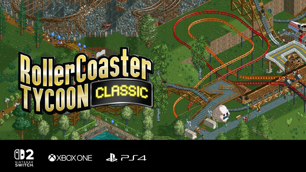 RollerCoaster Tycoon Classic reaches Switch 2, PS4, and Xbox One
