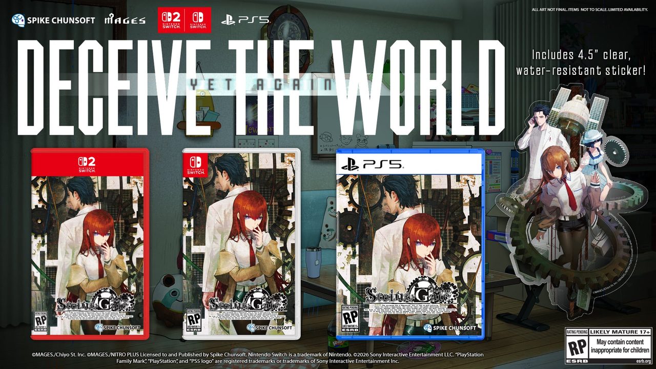 STEINS;GATE RE:BOOT gets western launch dates