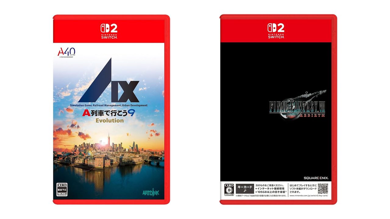 This Week's Japanese Game Releases: A-Train9 Evolution, Final Fantasy VII Rebirth for Xbox Series and Switch 2, more