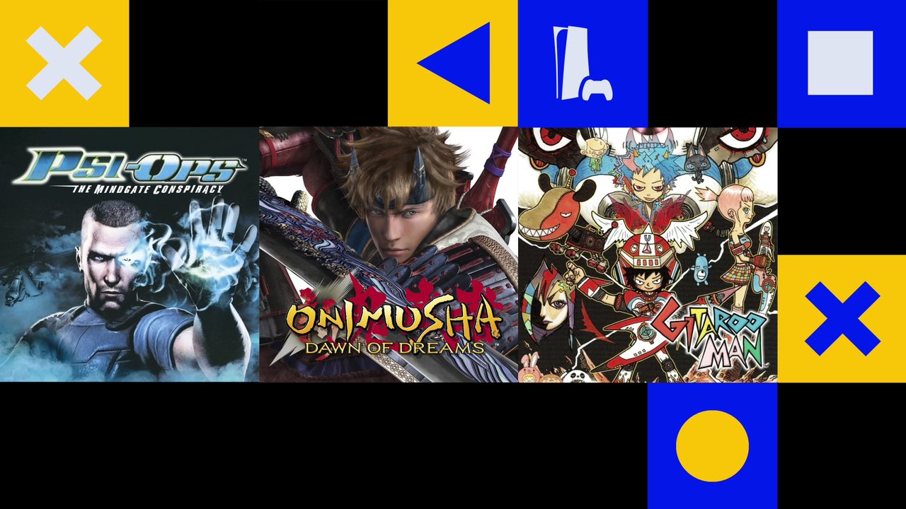 PlayStation Plus Classics Catalog to add Gitaroo Man in June, Psi-Ops: The Mindgate Conspiracy in July, and Onimusha: Dawn of Dreams in August