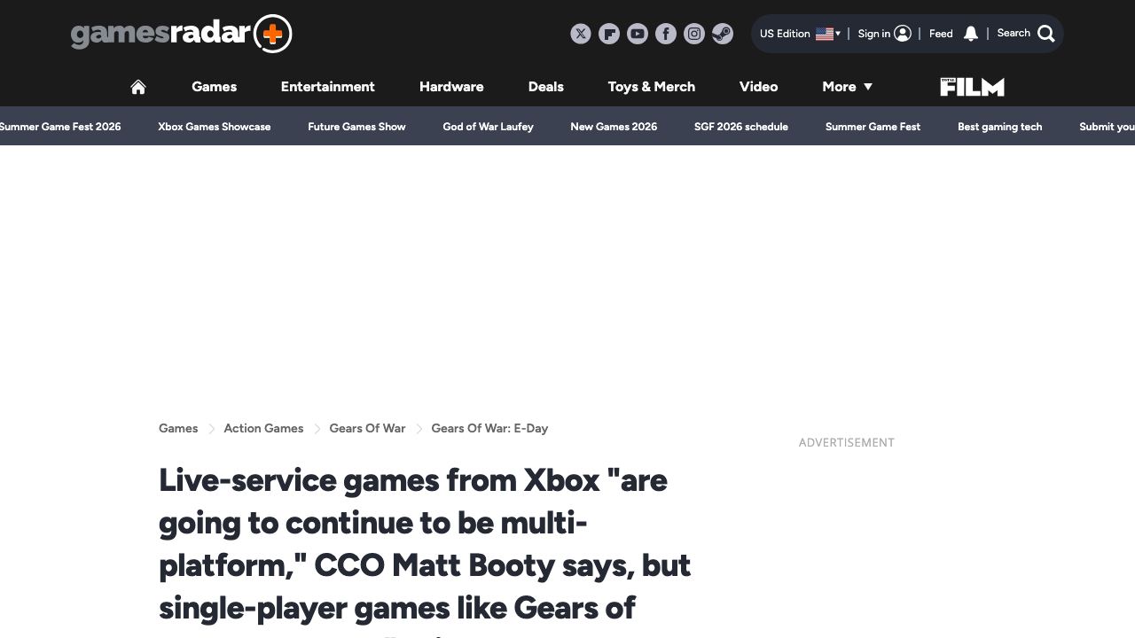 Xbox keeps live-service games multi-platform while single-player titles stay case-by-case
