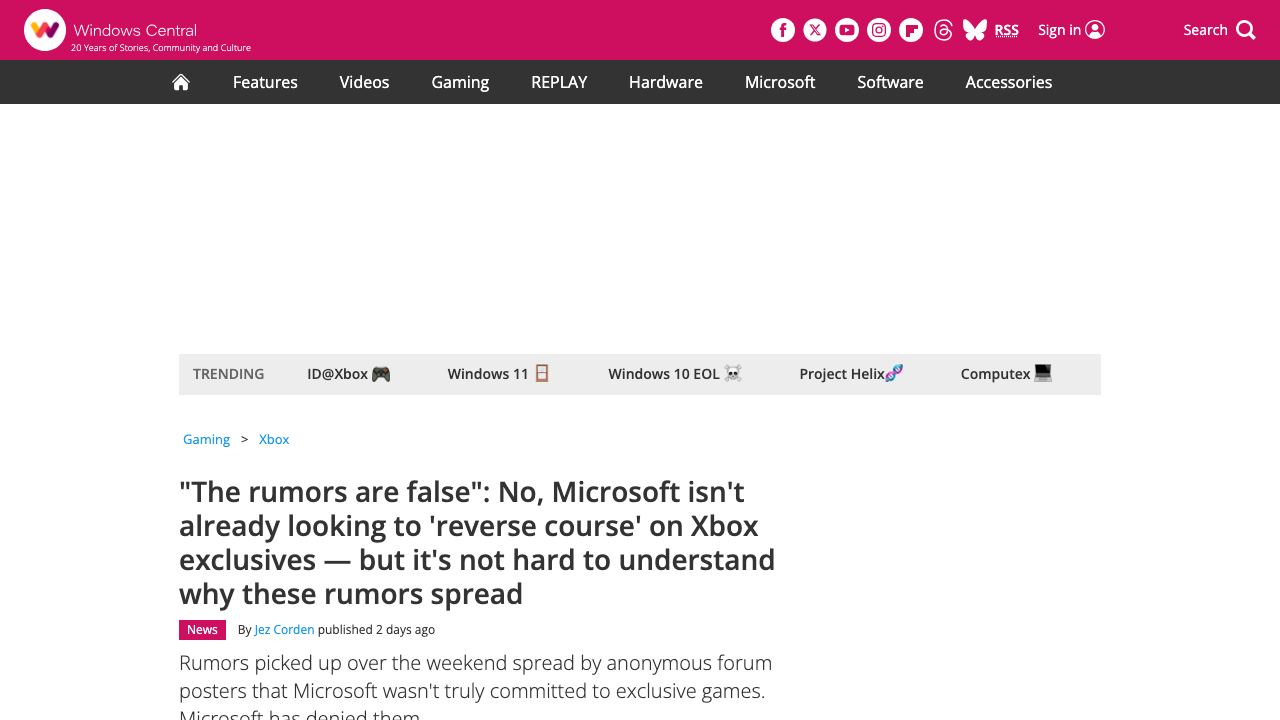 Xbox denies a quick retreat from exclusives after showcase confusion