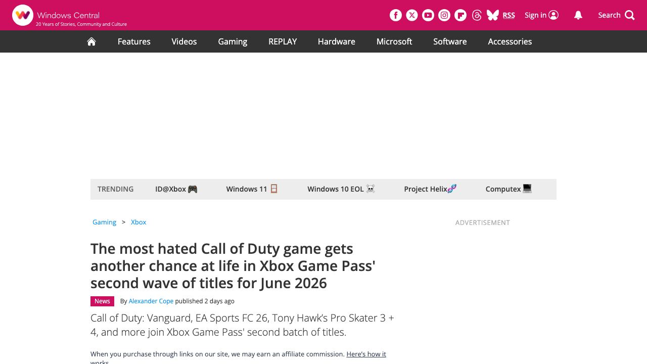 Game Pass June wave tests catalog value with Call of Duty and sports titles