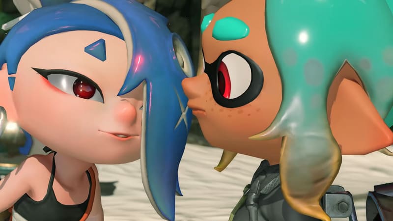 Splatoon Raiders characters exploring an island on Nintendo Switch 2