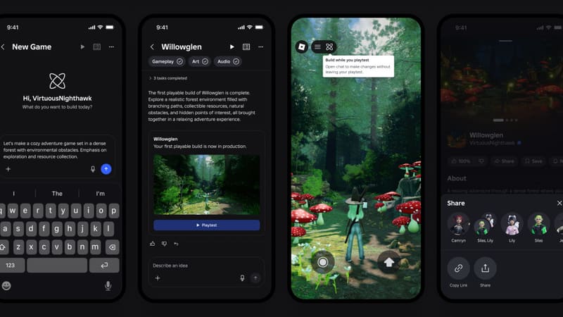 PocketGamer coverage of Roblox mobile-first AI Build tool