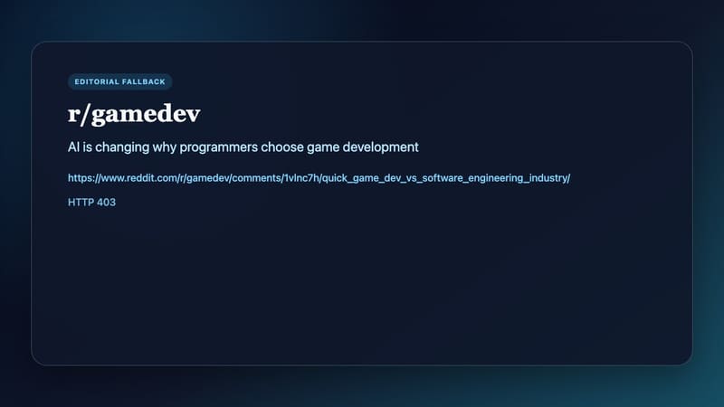 Game development versus software engineering career discussion