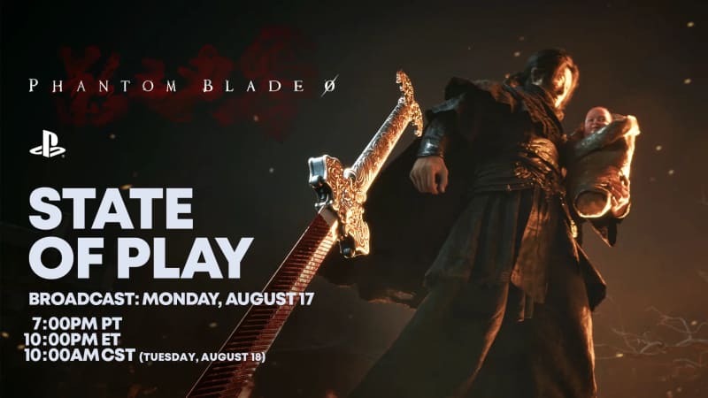 Phantom Blade Zero State of Play gameplay deep dive on August 17