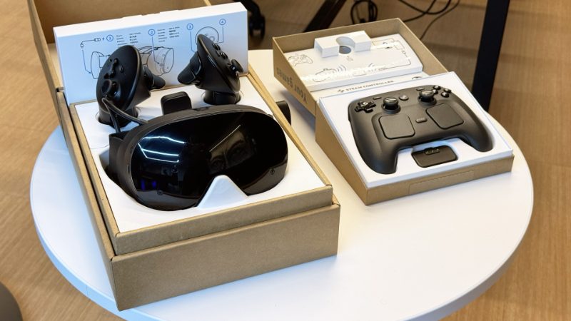 Road to VR coverage of the leaked Valve Steam Frame VR headset unboxing video