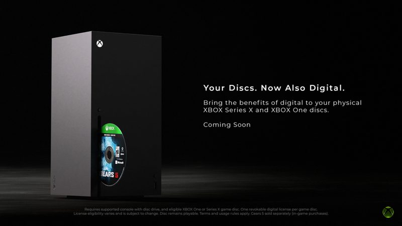 Xbox Wire announcement of the disc-to-digital program for Insiders