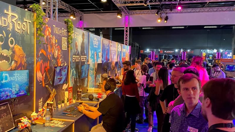 Crowds on the Gamescom 2026 show floor in Cologne