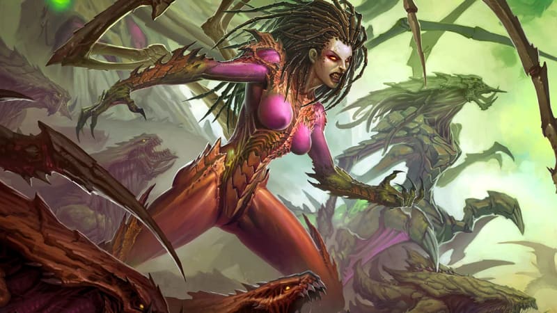 StarCraft Zerg artwork from Blizzard
