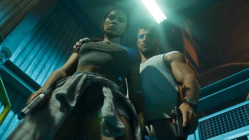Lucia and Jason in Grand Theft Auto 6, the subject of the record-setting Netflix preview