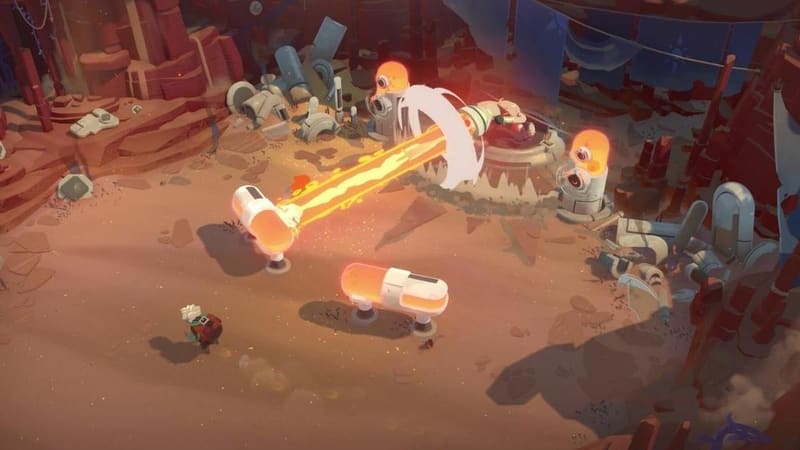 Moonlighter 2 The Endless Vault key art of Will in the shop