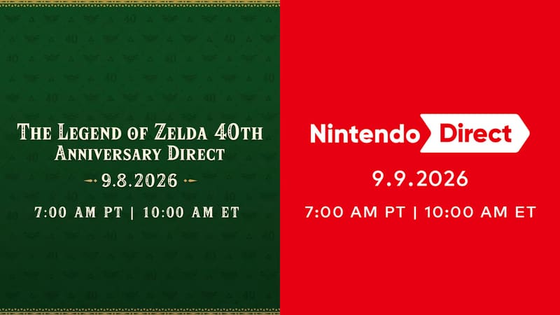 The Legend of Zelda 40th Anniversary Direct promotional artwork