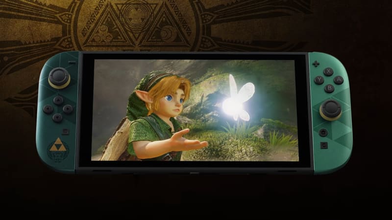 Zelda 40th Anniversary Switch 2 console