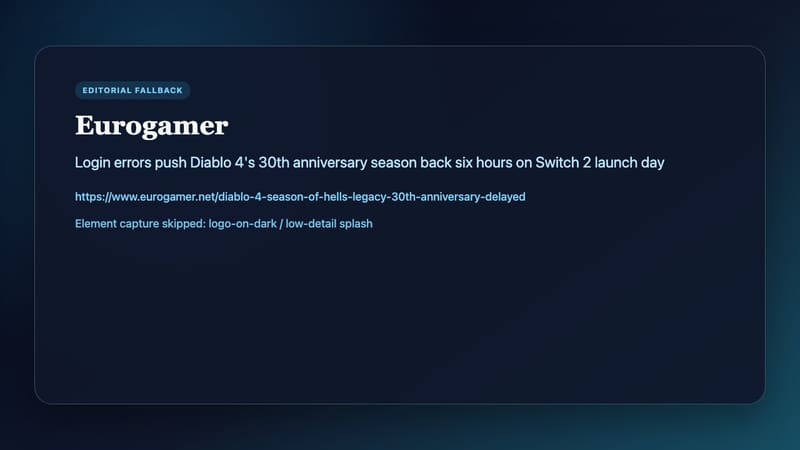 Diablo 4 Season of Hell's Legacy artwork