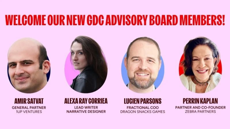 GDC Festival of Gaming advisory board members
