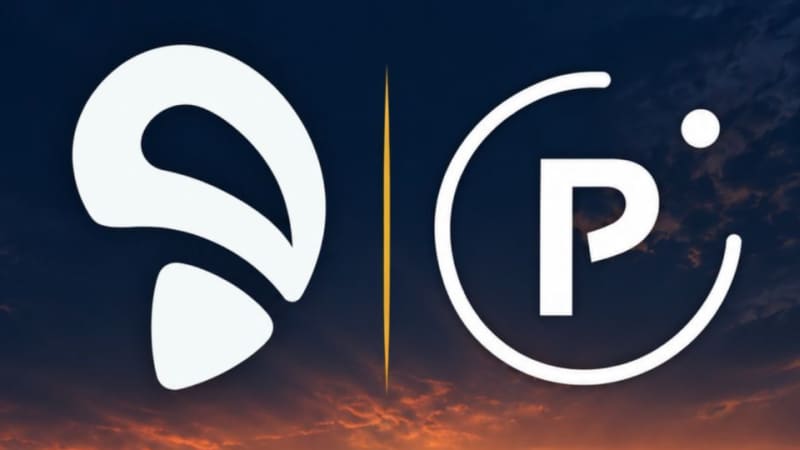 Trophy Games and Playrion logos over a dusk sky, from Mobilegamer.biz’s report