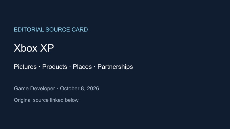 Editorial source card describing Xbox XP and its four areas