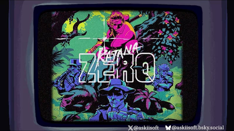A screenshot from the Katana Zero DLC trailer