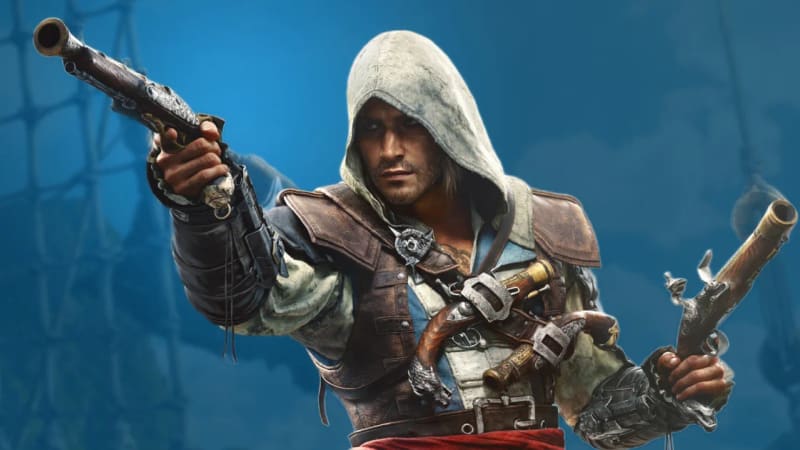 Edward Kenway in Assassin's Creed Black Flag Resynced