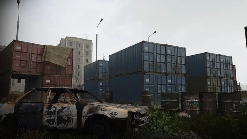 Modern Warfare 4 version of the Shipment multiplayer map